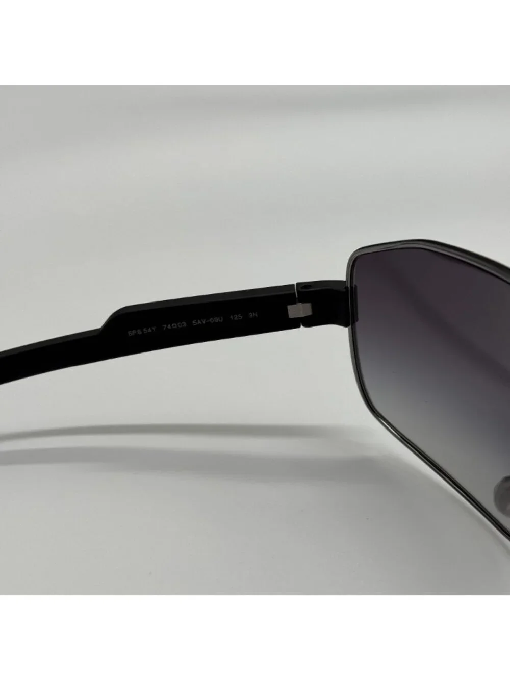 Prada Linea Rossa PS54YS 5AV09U Men Black Gray Sport Sunglasses Authentic NEW